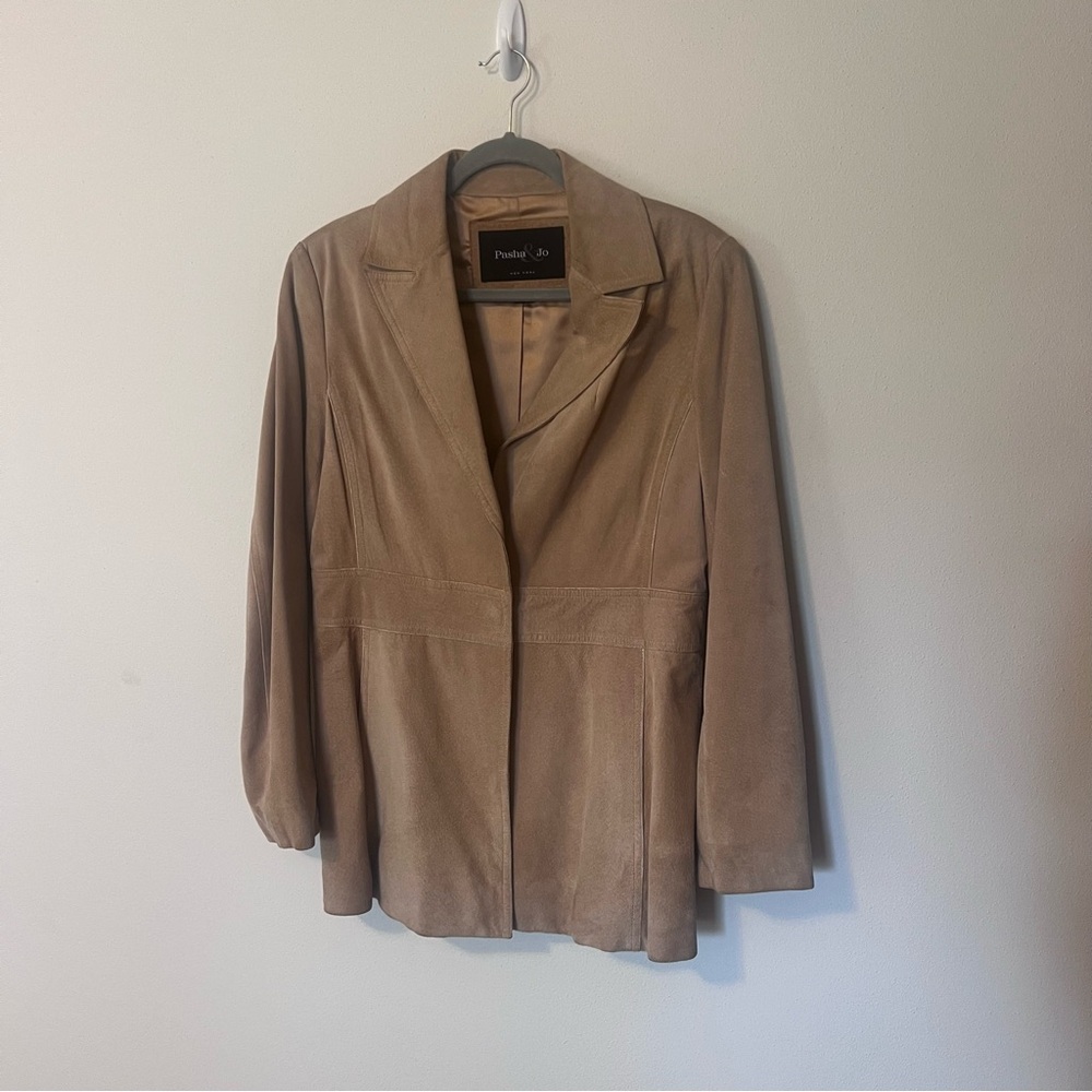 Vintage Suede Leather Jacket
